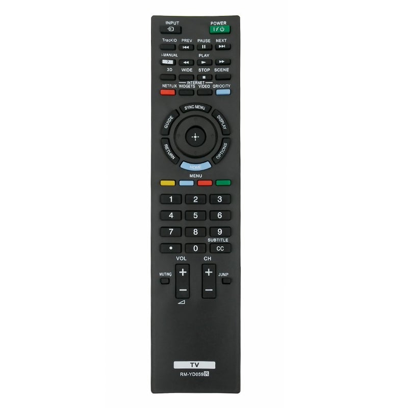ZdalaMit RM-YD059 جهاز تحكم بديل مناسب لتلفزيون سوني KDL-60NX720 KDL-55NX720 KDL-46NX720 KDL-46EX723 KDL-55EX723 KDL-60EX723 KDL-40EX723 KDL60NX720 KDL55NX720 KDL46NX720 KDL46EX723 KDL55EX723 KDL60EX723 - Image 1